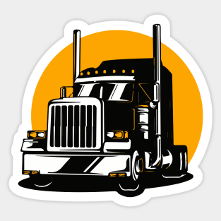 trucking life Sticker